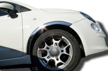 Fiat 500/500L 2013-2022 Fender flares (4 pcs, stainless steel) photo 1
