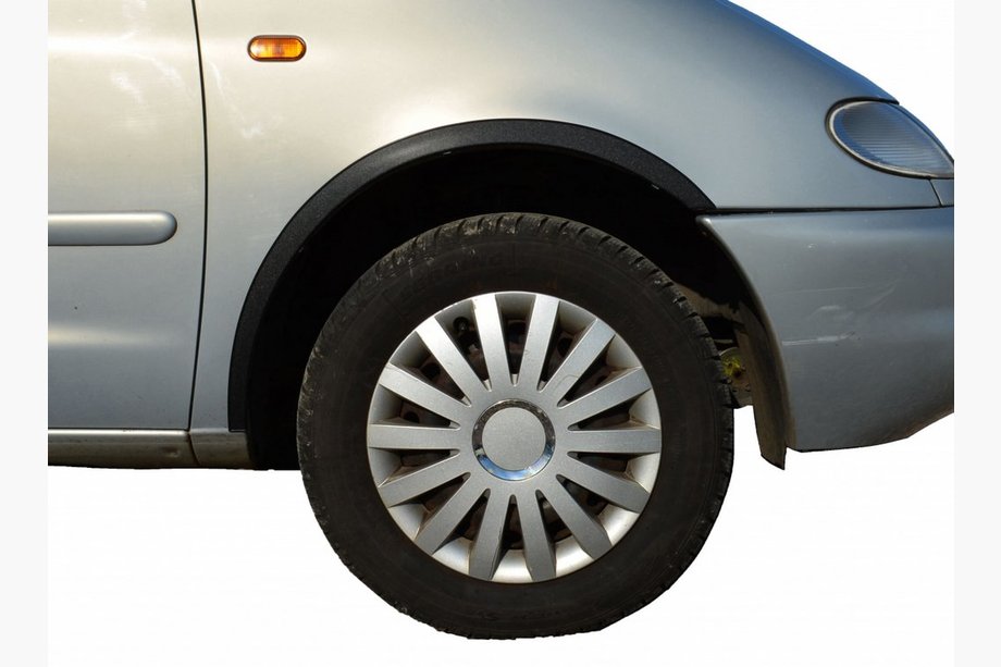 Jaguar X-Type 2001-2009 Fender trims (4 pcs, black) Image