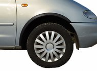 Jaguar X-Type 2001-2009 Fender trims (4 pcs, black) photo 1