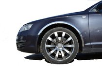 Audi A6 C6 2004-2011 Fender flares (4 pcs, stainless steel) photo 1