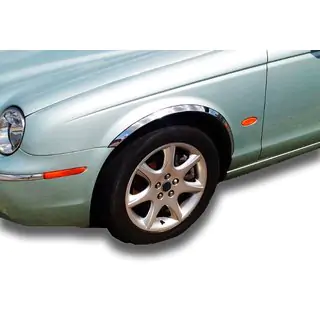 Stainless Steel Fender Trim (4 pcs) Jaguar X-Type 2001-2009 photo 1