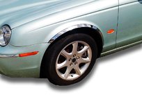 Jaguar X-Type 2001-2009 Stainless Steel Fender Trim (4 pcs) photo 1