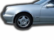 Mercedes CLK W208 1997-2002 Fender flares (4 pcs, stainless steel) photo 1