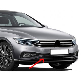 Upper bumper trim strip (2019+, 1 pc, stainless steel) photo 1
