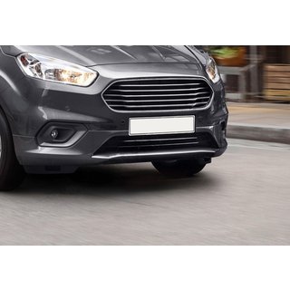 Stainless Steel Rear Bumper Protector OmsaLine (2018↗, 2 pcs) Ford Courier 2014-2023 photo 1