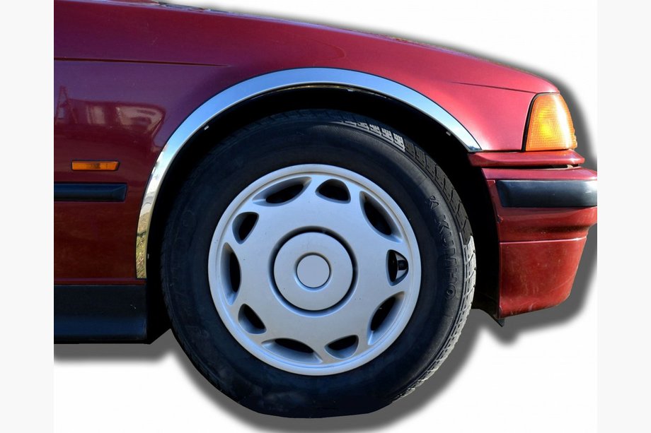 BMW 3 Series E36 1990-2000 Stainless Steel Fender Trim (4 pcs) Image