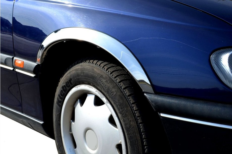 Opel Omega B 1994-2003 Fender flares (4 pcs, stainless steel) Photo 1