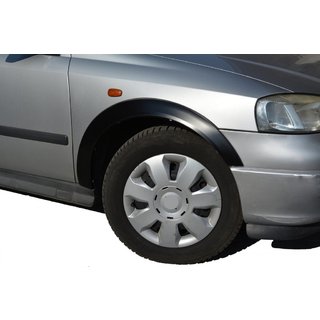 Fender Flares (SD/HB) (4 pcs, black) Opel Astra G classic 1998-2012 photo 2