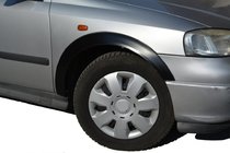 Opel Astra G classic 1998-2012 Fender Flares (SD/HB) (4 pcs, black) photo 2