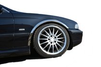 BMW 5 Series E39 1996-2003 Fender flares (4 pcs, stainless steel) photo 1