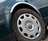 Volkswagen Passat B5 1997-2005 Fender flares (4 pcs, stainless steel) Wagon, 2000-2005 photo 1
