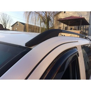 Black Roof Rails ELITE (plastic foot) Mercedes Viano 2004-2014 photo 3