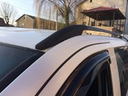 Mercedes Viano 2004-2014 Black Roof Rails ELITE (plastic foot) photo 3