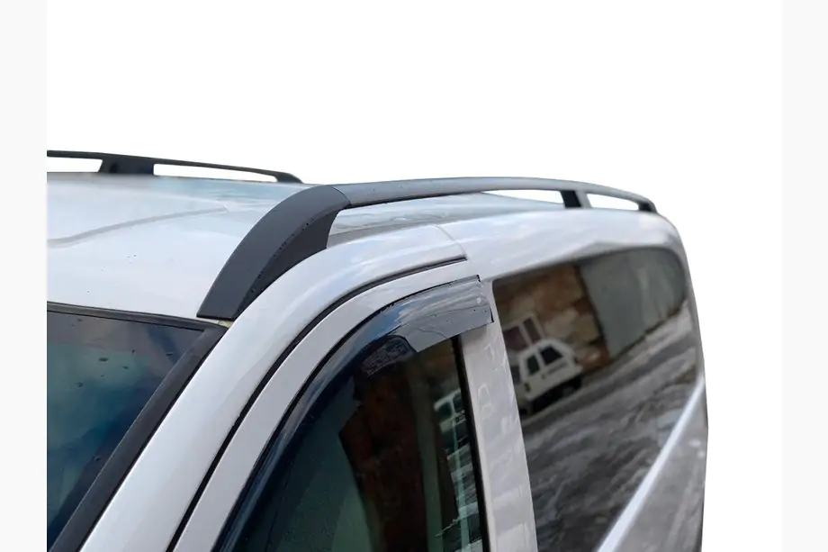 Mercedes Vito/V-class W447 2014- Black Roof Rails ELITE (plastic feet) Image