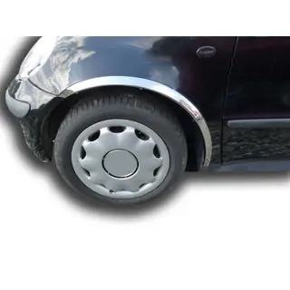 Fender flares (4 pcs, stainless steel)