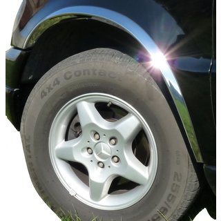 Fender flares (4 pcs, stainless steel) photo 1