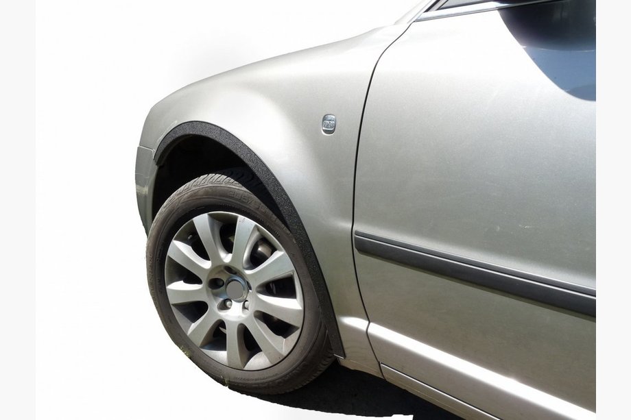 Audi A6 C7 2011-2017 Fender flares (4 pcs, black) Image
