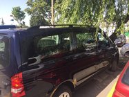 Mercedes Vito W639 2004-2014 Black Roof Rails Skyport (Solid Metal) photo 22