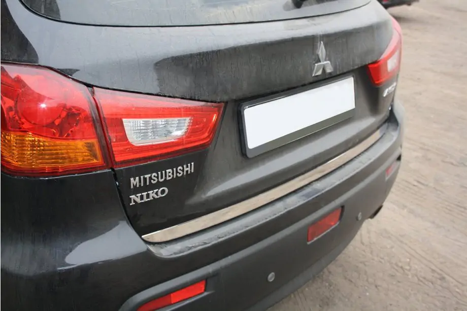 Mitsubishi ASX 2010-2023 Trunk trim stainless steel Image