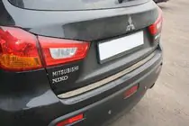 Mitsubishi ASX 2010-2023 Trunk trim stainless steel photo 1