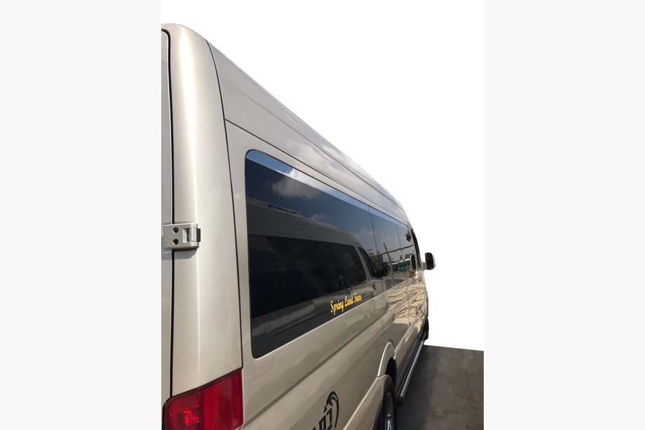 Mercedes Sprinter W906 2006–2018 Upper Window Trim Stainless Steel Image