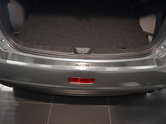 Mitsubishi ASX 2010-2023 Rear bumper protector with lip Nataniko (stainless steel) photo 1