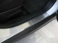 Mitsubishi ASX 2010-2023 Door Sill Covers Nataniko (4 pcs, Stainless Steel) photo 1
