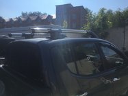 Mitsubishi L200 2006-2015 Grey roof rails (with crossbars) photo 2