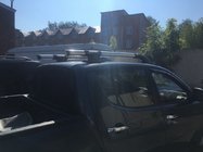 Mitsubishi L200 2006-2015 Grey roof rails (with crossbars) photo 3