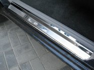 Mitsubishi L200 2006-2015 Door Sill Covers Nataniko (2 pcs, Stainless Steel) photo 1