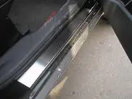 Mitsubishi Outlander 2006-2012 Door Sill Covers Nataniko (4 pcs, Stainless Steel) Premium - 3M Tape, 0.8 mm photo 1