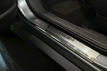 Mitsubishi Outlander 2012-2021 Door Sill Covers Nataniko (4 pcs, Stainless Steel) Premium - 3M Tape, 0.8 mm photo 1