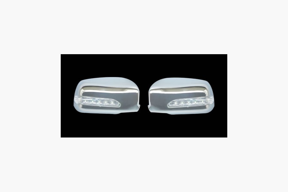 Hyundai Sonata NF 2004-2009 Mirror Covers LED (2 pcs, plastic) Image