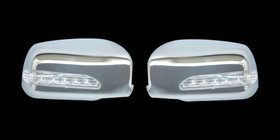 Hyundai Sonata NF 2004-2009 Mirror Covers LED (2 pcs, plastic) photo 1