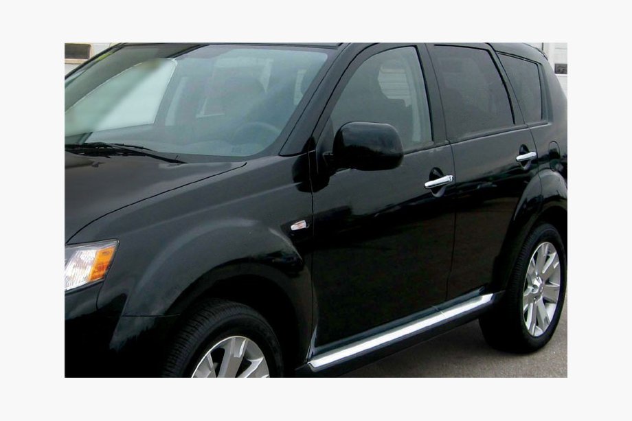 Mitsubishi Outlander 2006-2012 Omsa Door Handle Covers (4pcs, Stainless Steel) Image