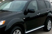 Mitsubishi Outlander 2006-2012 Omsa Door Handle Covers (4pcs, Stainless Steel) photo 1