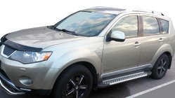 Peugeot 4007 2007-2013 Side Steps X5-Type (2 pcs, Aluminum) photo 1