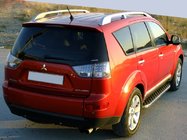 Peugeot 4007 2007-2013 Side Steps BlackLine (2 pcs, Aluminum) photo 1