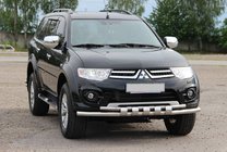 Mitsubishi L200 2006-2015 Front Bar ST015 (Stainless Steel) photo 1