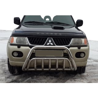 Bull Bar WT002 (Stainless Steel) Mitsubishi Pajero Sport 1996-2007