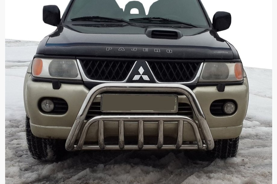 Mitsubishi Pajero Sport 1996-2007 Bull Bar WT002 (Stainless Steel) Image