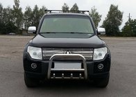 Mitsubishi Pajero Wagon III 1999-2006 Bull Bar QT006 (Stainless Steel) photo 1