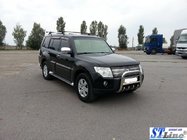 Mitsubishi Pajero Wagon III 1999-2006 Bull Bar QT006 (Stainless Steel) photo 3