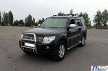 Mitsubishi Pajero Wagon III 1999-2006 Bull Bar QT011 (Stainless Steel) photo 2