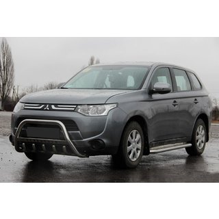Bull Bar WT004 (Stainless Steel) Mitsubishi Outlander 2012-2021 photo 1