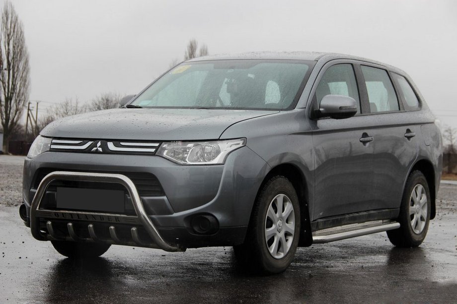 Mitsubishi Outlander 2012-2021 Bull Bar WT004 (Stainless Steel) Image