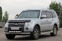 Mitsubishi Pajero Wagon IV 2006-2021 Front Bar ST015 (Stainless Steel) photo 3
