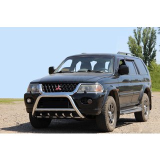 Bull Bar WT003 (Stainless Steel) Mitsubishi Pajero Sport 1996-2007 photo 1