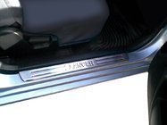 Mitsubishi Lancer 9 2004-2008 Door Sill Protectors OmsaLine (4 pcs, Stainless Steel) photo 1