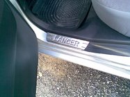 Mitsubishi Lancer 9 2004-2008 Door Sill Protectors OmsaLine (4 pcs, Stainless Steel) photo 3
